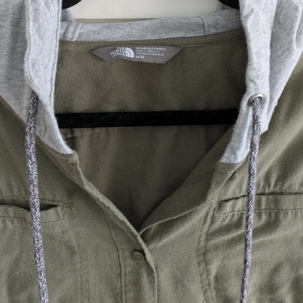 The North Face Flannel Hoodie Jacket/Hoodie M - Picture 3 of 3